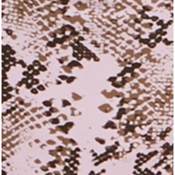 Rachel Roy Python-Print Underwire Bikini Top Pink Black Swim Small NWT - Picture 5 of 5